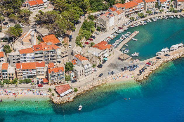 Šljunčana plaža u Drašnicama